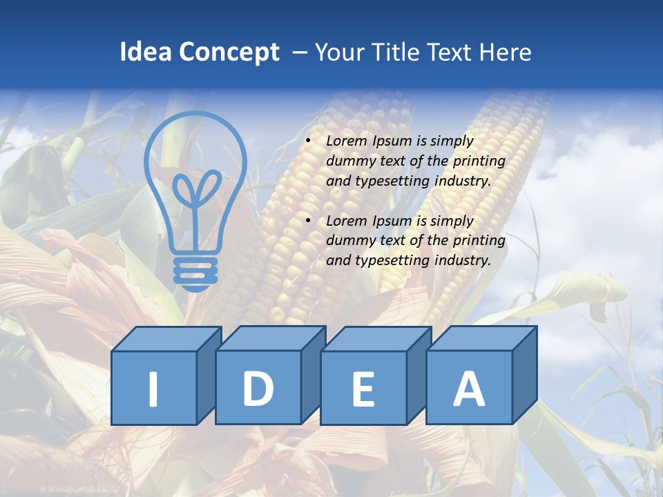Industry Scenics Healthy PowerPoint Template