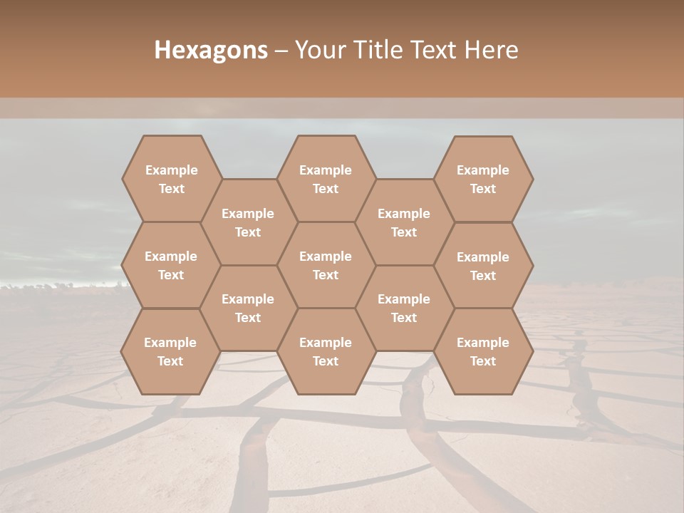 Wasteland Drain Environment PowerPoint Template