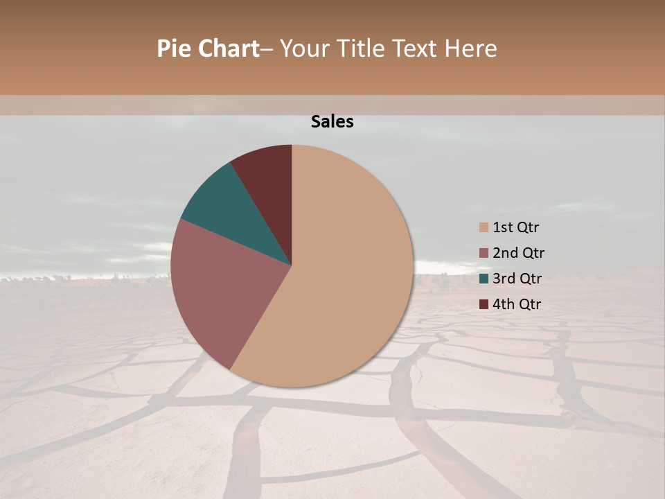 Wasteland Drain Environment PowerPoint Template