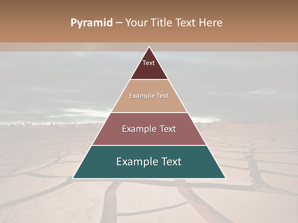 Wasteland Drain Environment PowerPoint Template