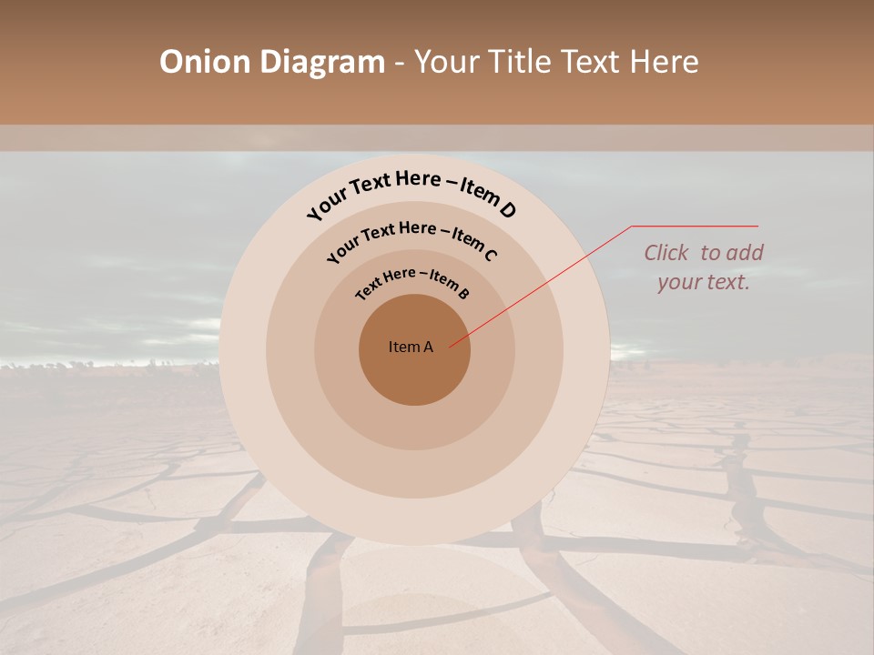 Wasteland Drain Environment PowerPoint Template