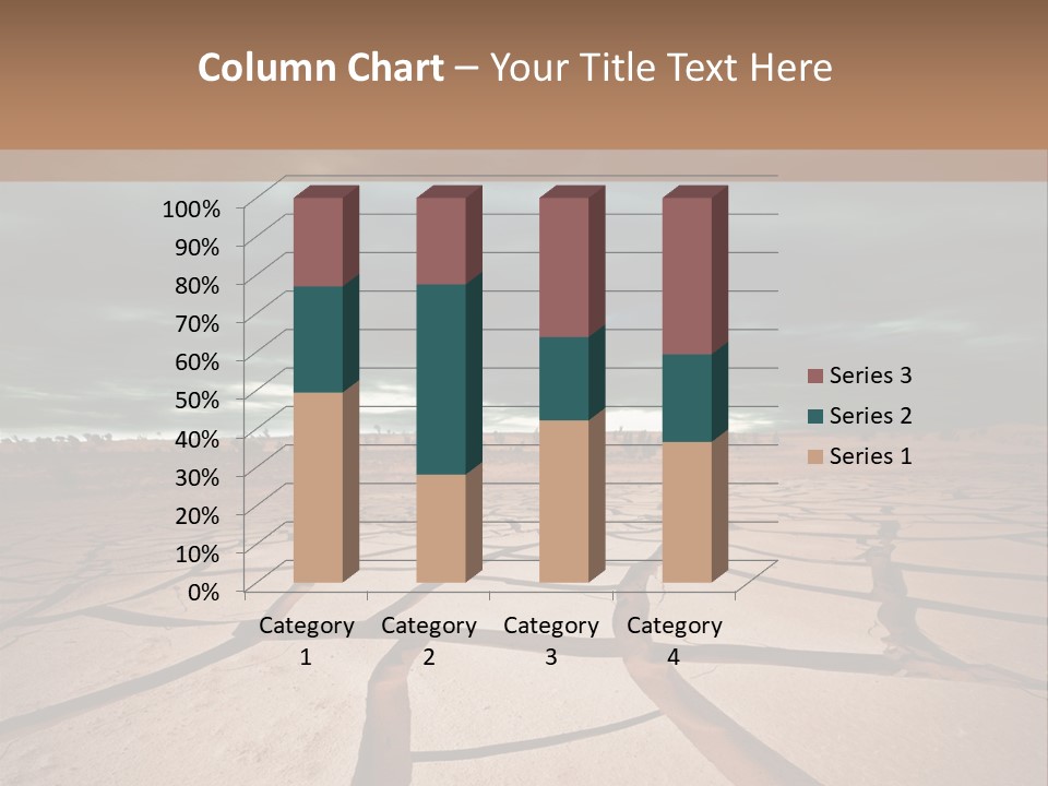 Wasteland Drain Environment PowerPoint Template