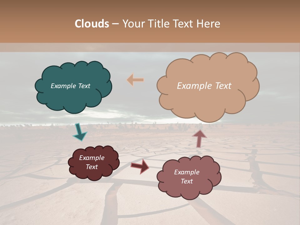 Wasteland Drain Environment PowerPoint Template