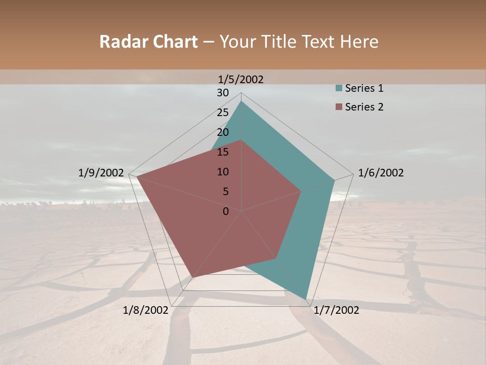 Wasteland Drain Environment PowerPoint Template
