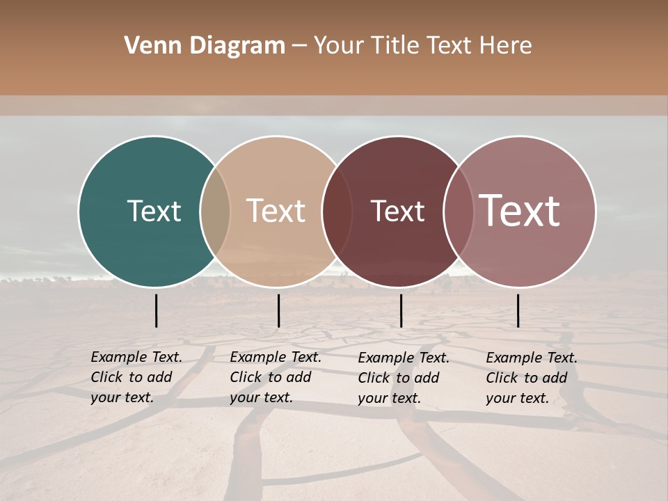 Wasteland Drain Environment PowerPoint Template