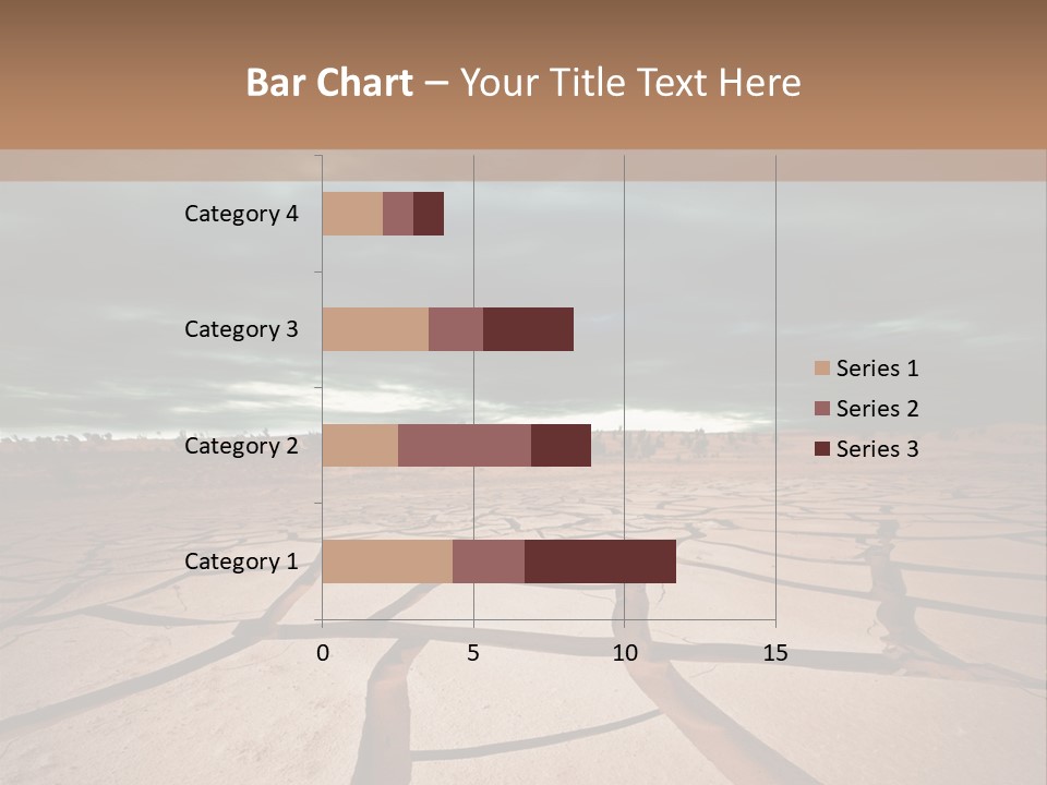 Wasteland Drain Environment PowerPoint Template