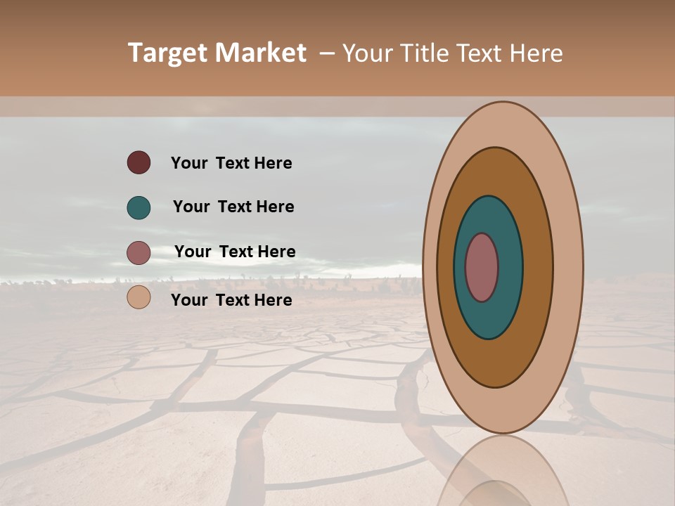 Wasteland Drain Environment PowerPoint Template