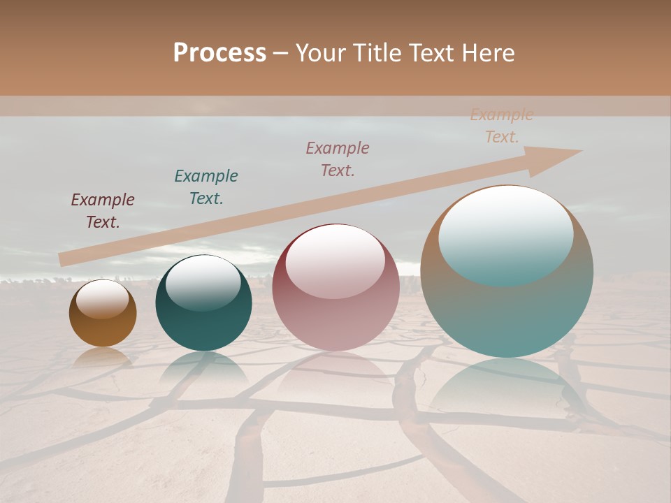 Wasteland Drain Environment PowerPoint Template