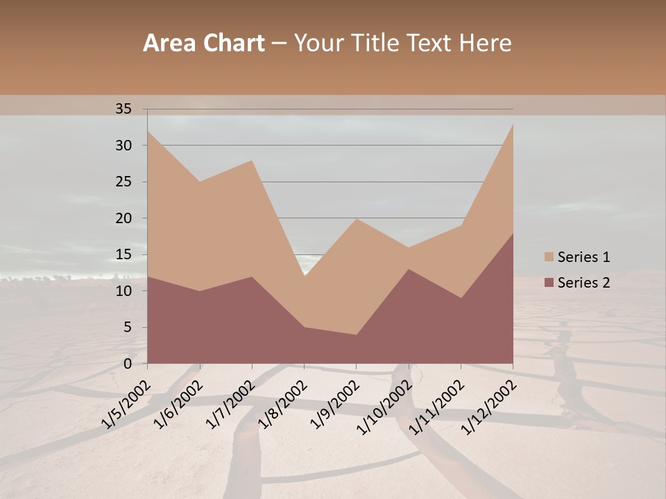 Wasteland Drain Environment PowerPoint Template