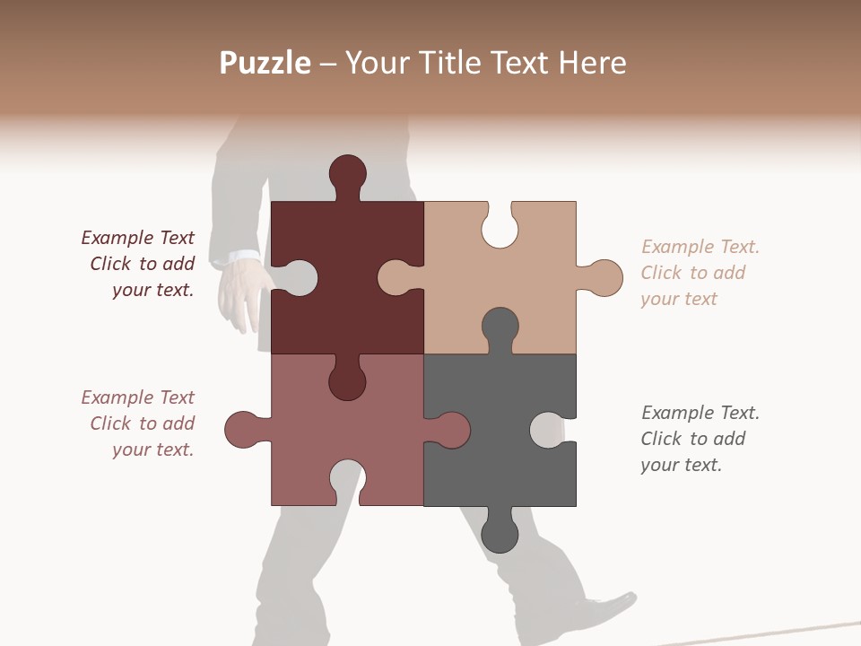 Suit Risk Ideas PowerPoint Template