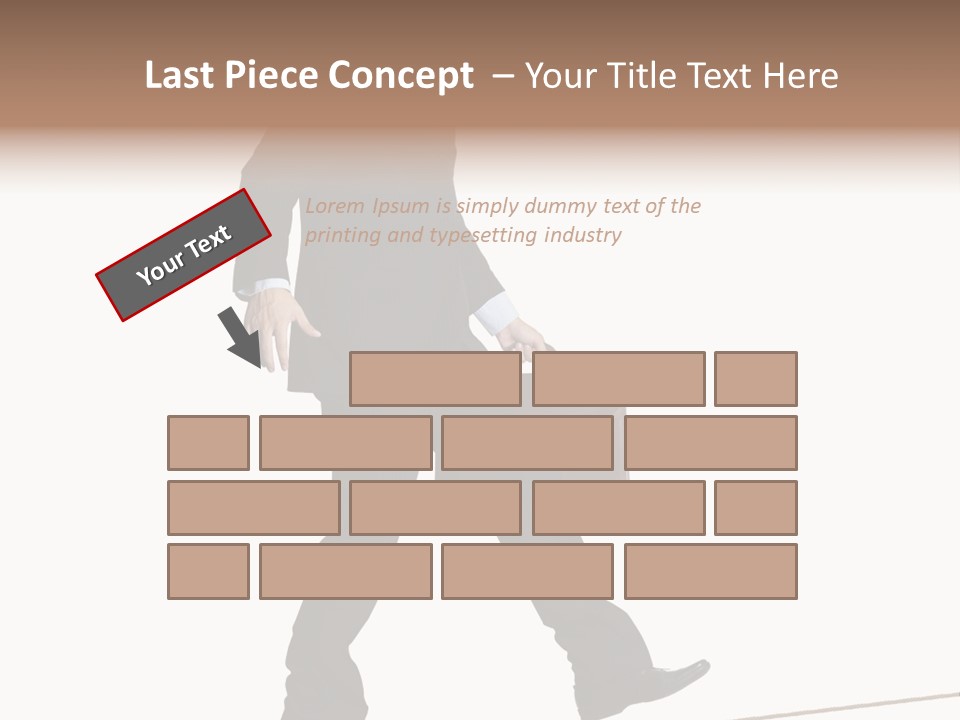Suit Risk Ideas PowerPoint Template