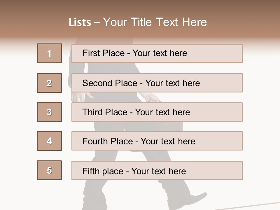 Suit Risk Ideas PowerPoint Template