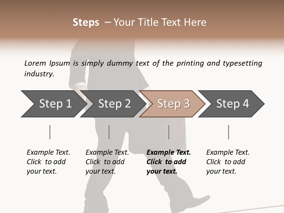 Suit Risk Ideas PowerPoint Template