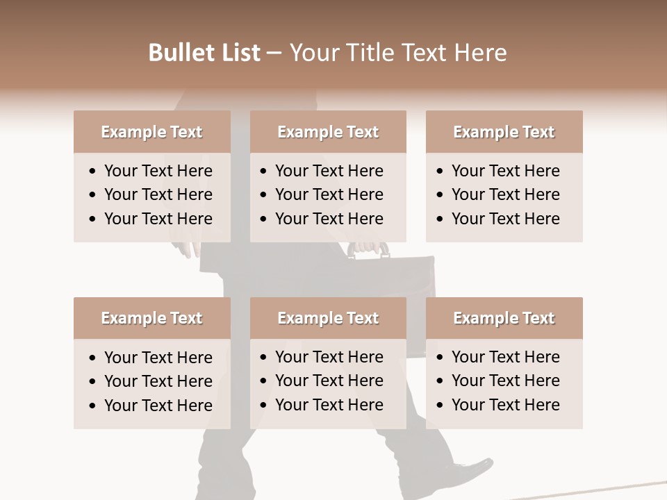 Suit Risk Ideas PowerPoint Template