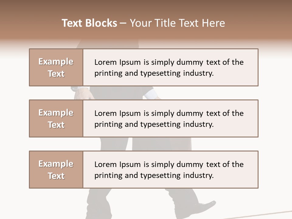 Suit Risk Ideas PowerPoint Template