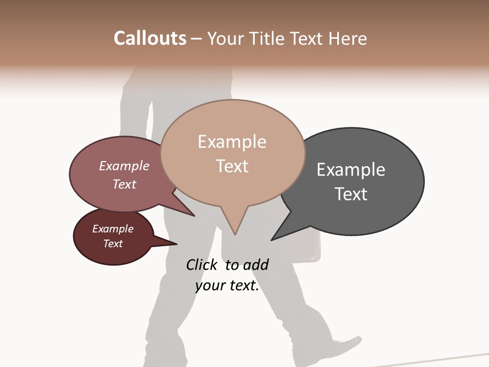 Suit Risk Ideas PowerPoint Template