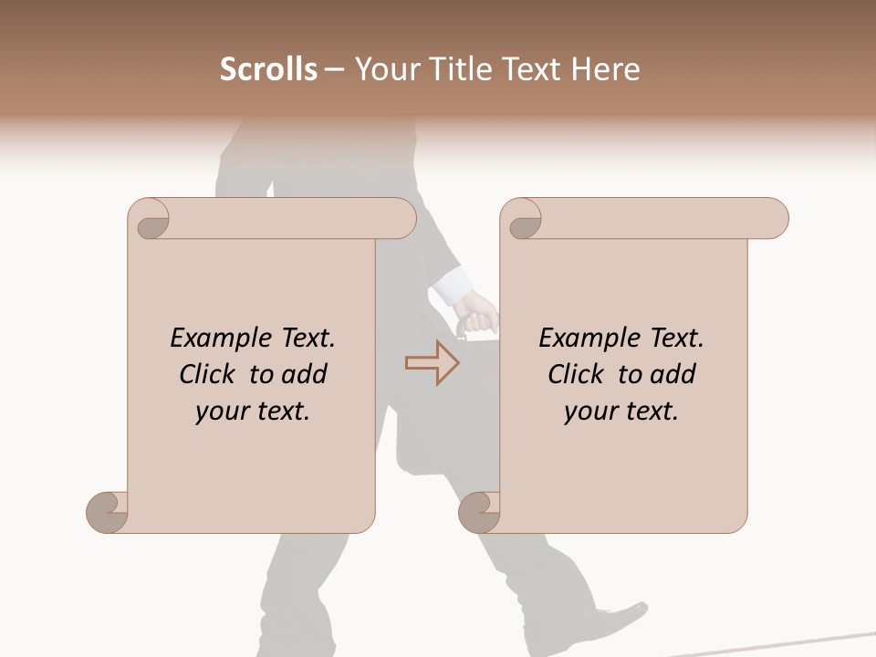 Suit Risk Ideas PowerPoint Template