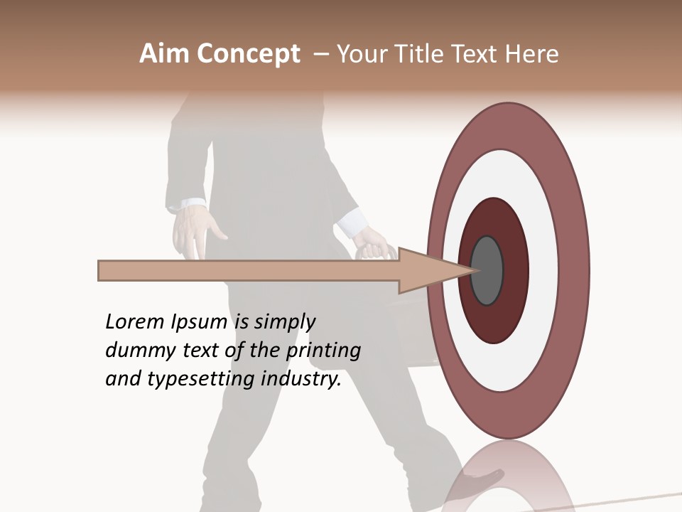 Suit Risk Ideas PowerPoint Template