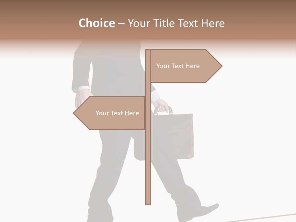 Suit Risk Ideas PowerPoint Template