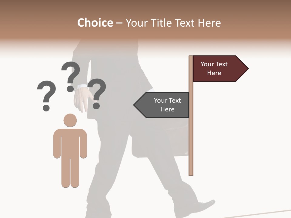 Suit Risk Ideas PowerPoint Template