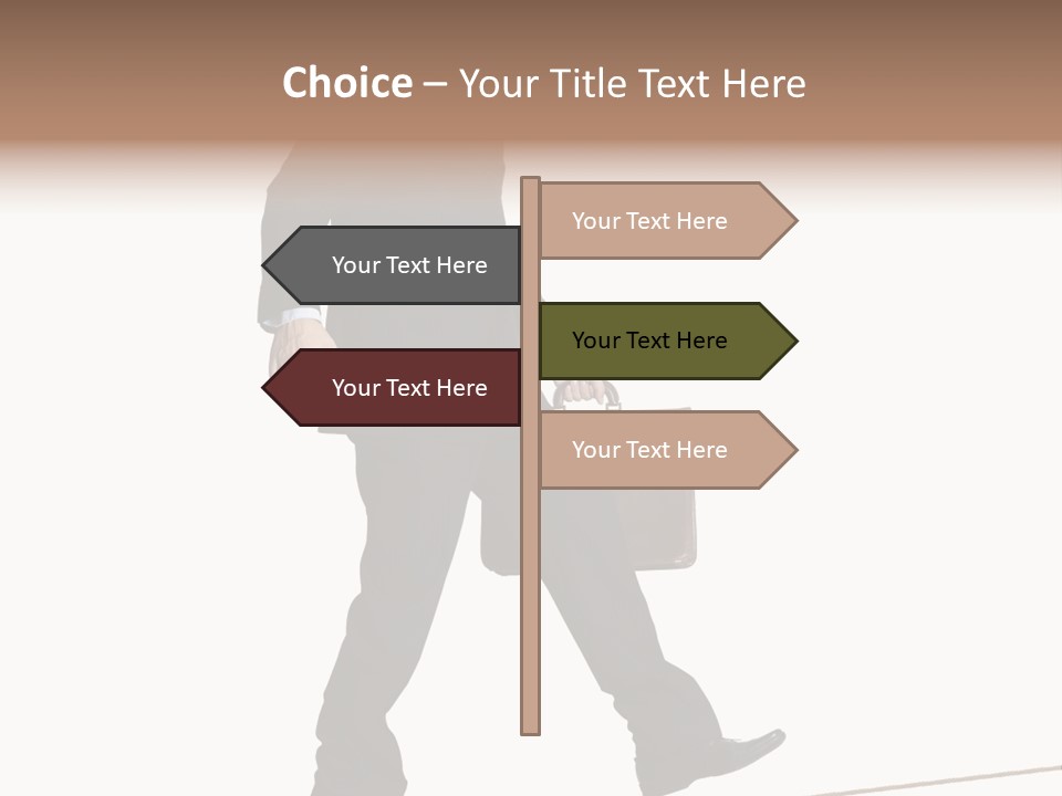 Suit Risk Ideas PowerPoint Template