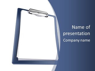 Office Page Planning PowerPoint Template