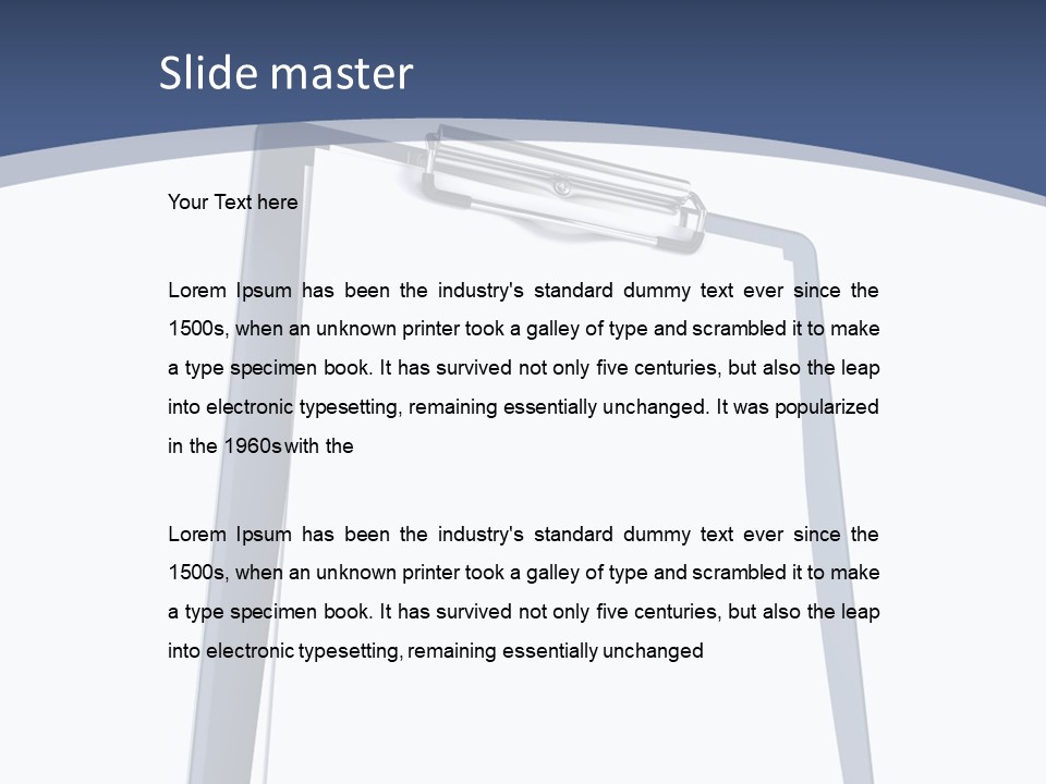 Office Page Planning PowerPoint Template