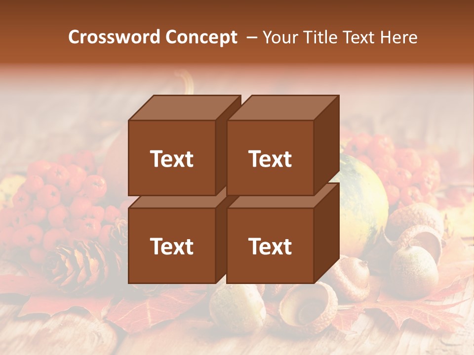 Country Colourful Closeup PowerPoint Template