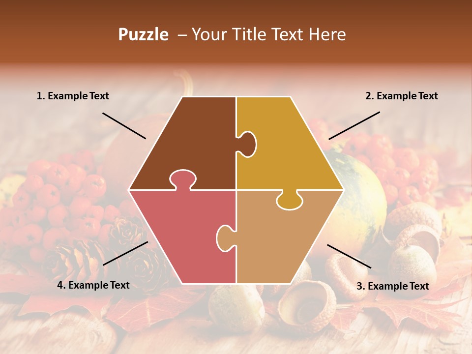 Country Colourful Closeup PowerPoint Template