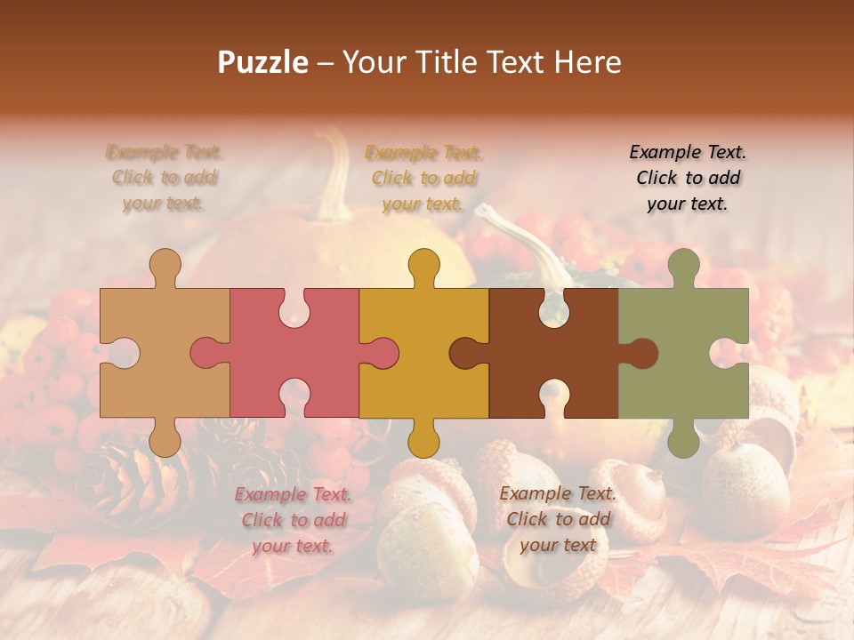 Country Colourful Closeup PowerPoint Template