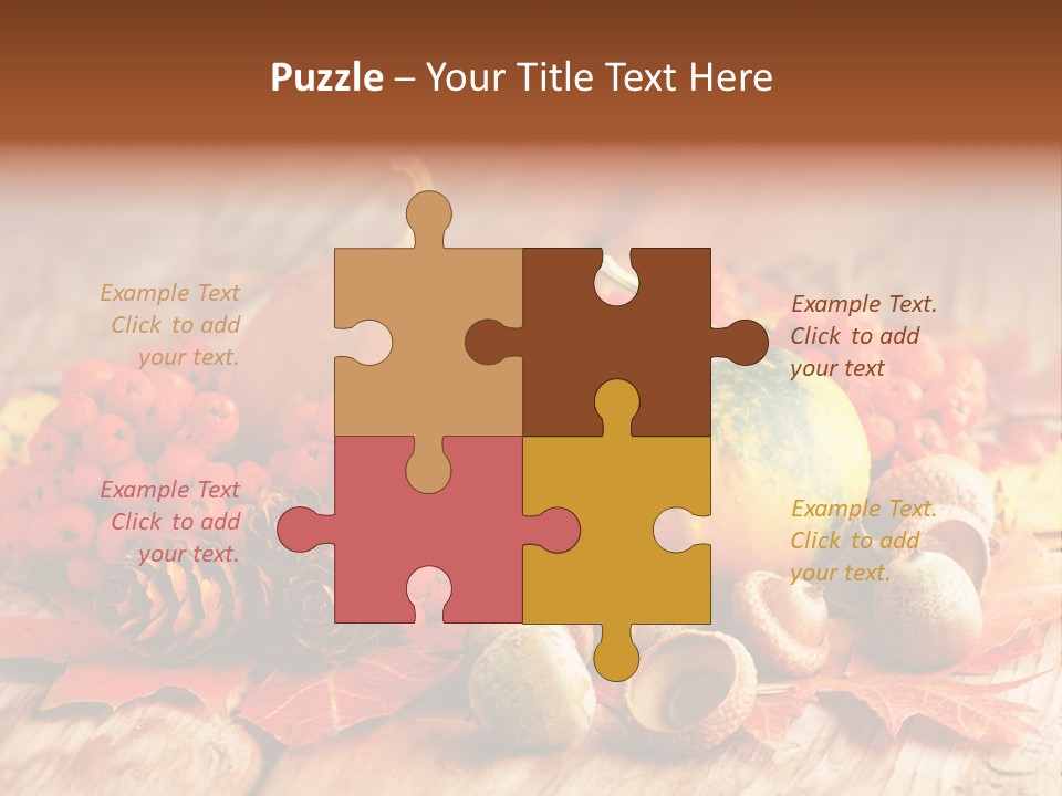 Country Colourful Closeup PowerPoint Template