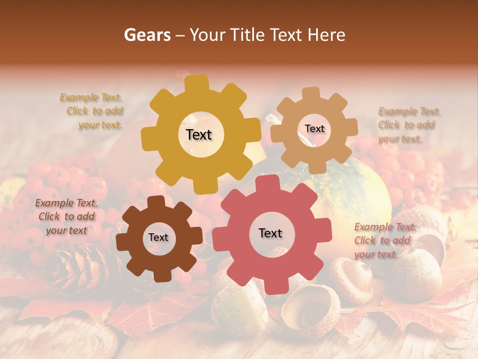 Country Colourful Closeup PowerPoint Template