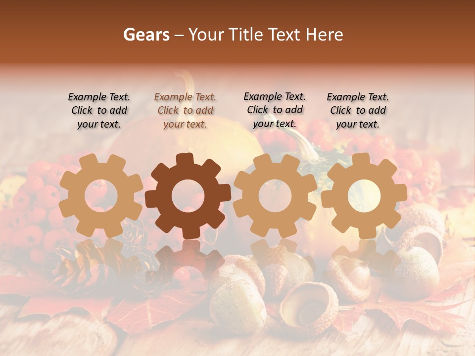 Country Colourful Closeup PowerPoint Template