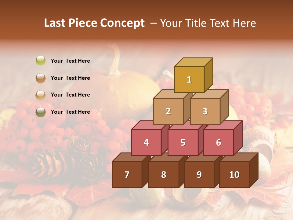 Country Colourful Closeup PowerPoint Template