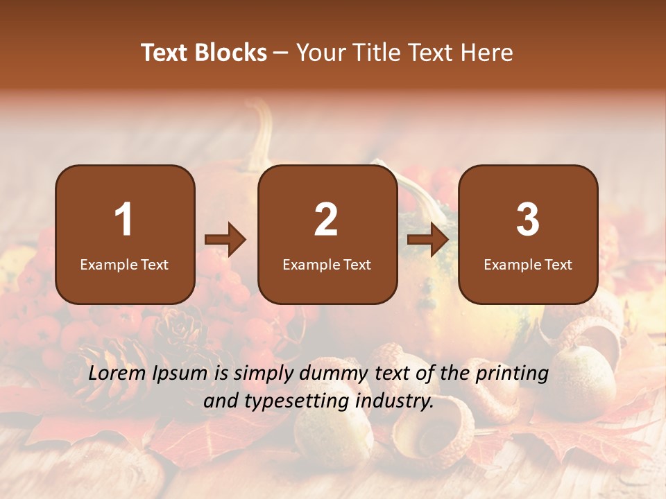 Country Colourful Closeup PowerPoint Template