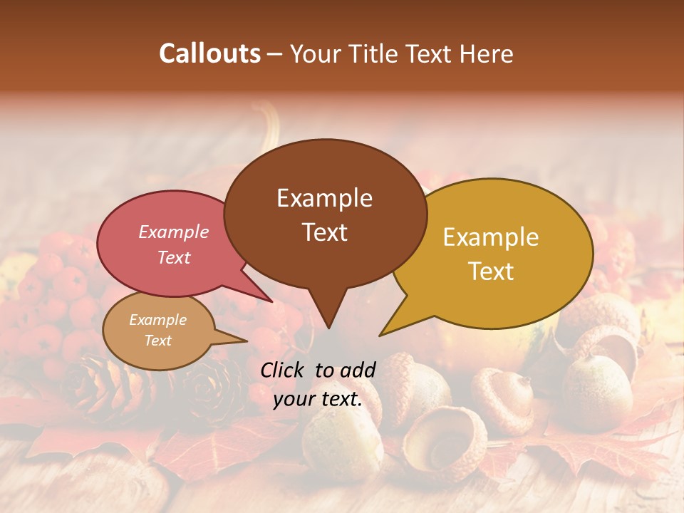 Country Colourful Closeup PowerPoint Template