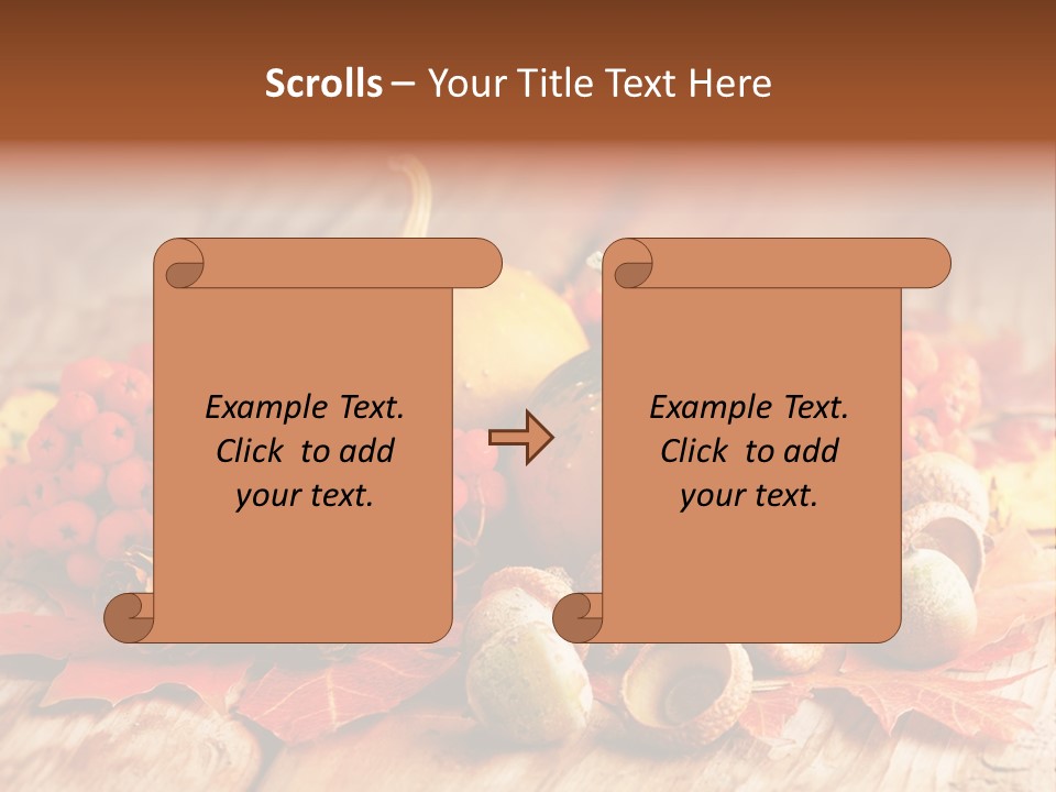 Country Colourful Closeup PowerPoint Template