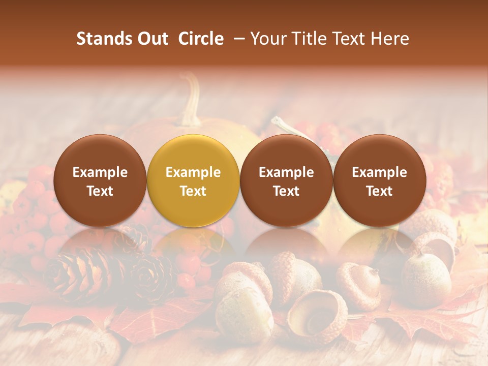 Country Colourful Closeup PowerPoint Template