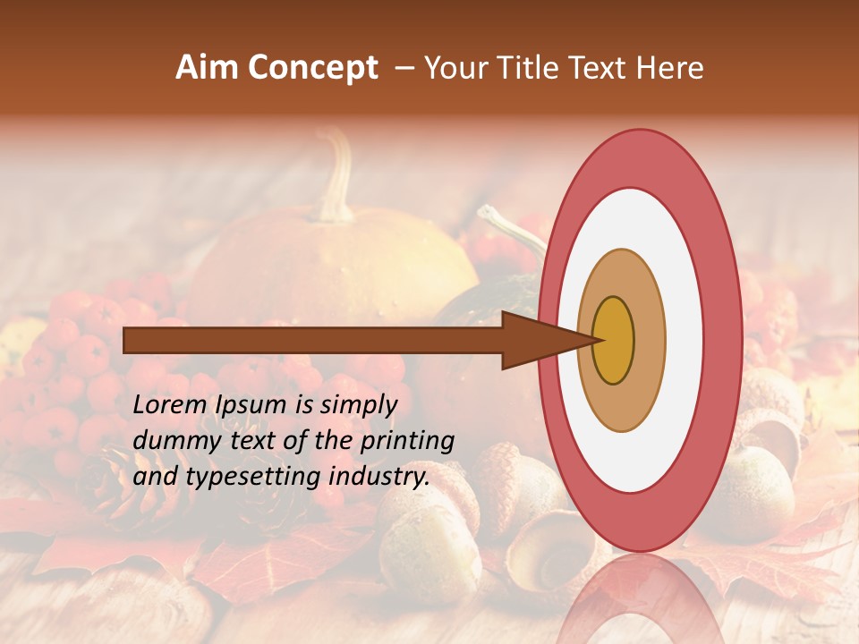 Country Colourful Closeup PowerPoint Template