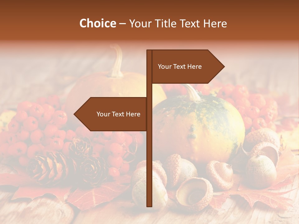 Country Colourful Closeup PowerPoint Template