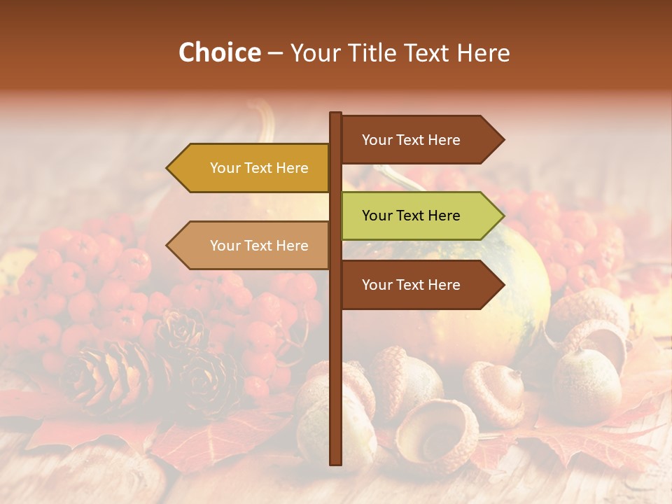 Country Colourful Closeup PowerPoint Template