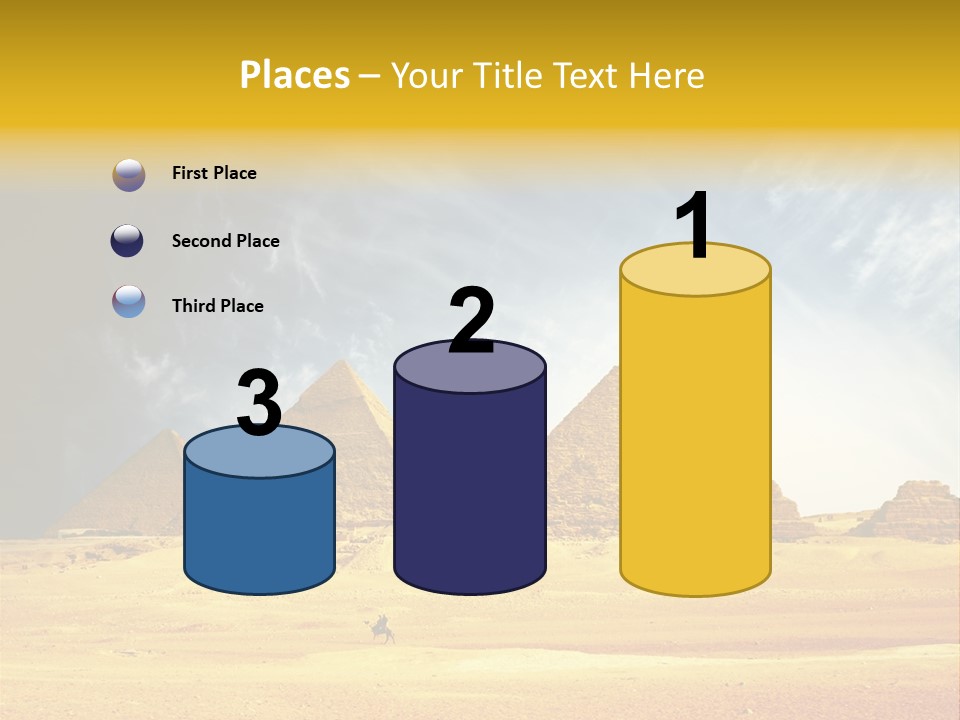 Sunlight Orient Camel PowerPoint Template