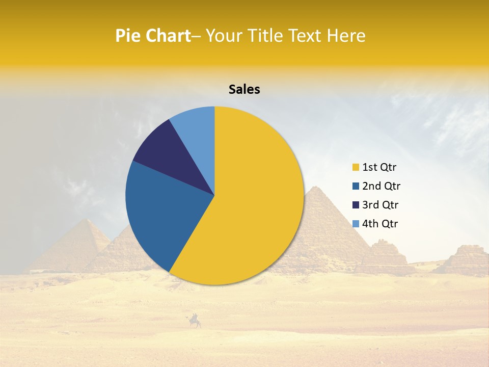 Sunlight Orient Camel PowerPoint Template