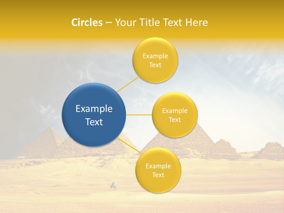 Sunlight Orient Camel PowerPoint Template
