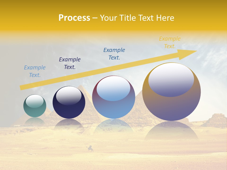 Sunlight Orient Camel PowerPoint Template