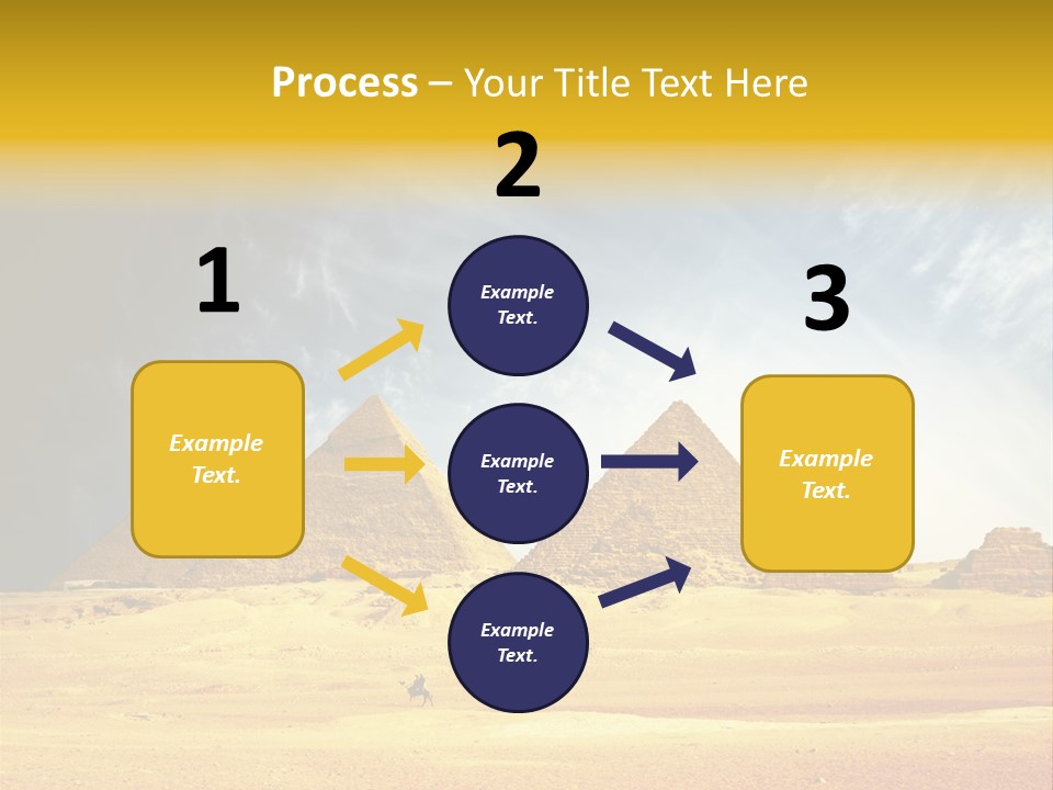 Sunlight Orient Camel PowerPoint Template