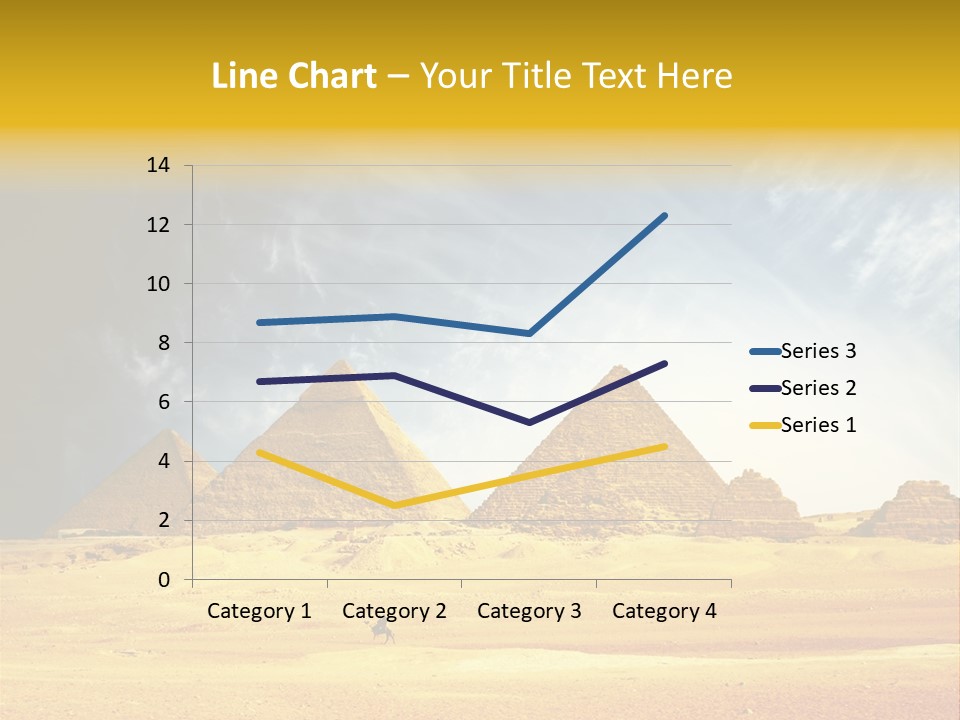 Sunlight Orient Camel PowerPoint Template