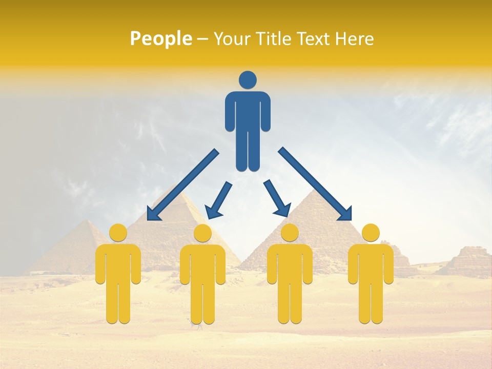 Sunlight Orient Camel PowerPoint Template