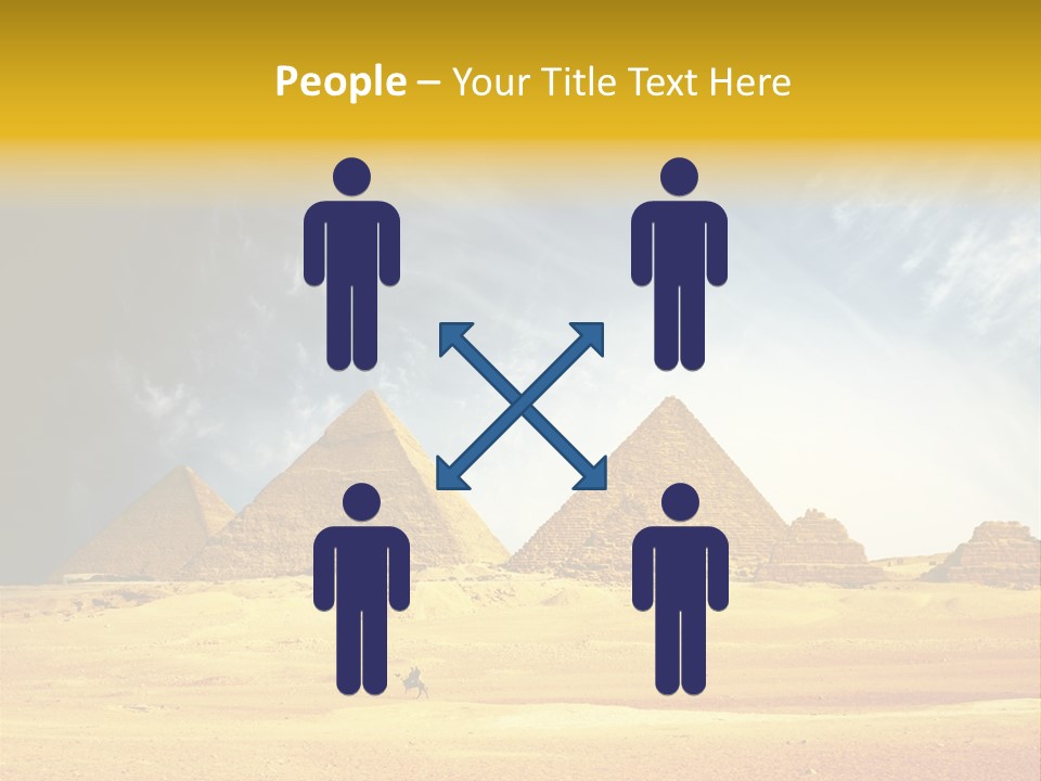 Sunlight Orient Camel PowerPoint Template