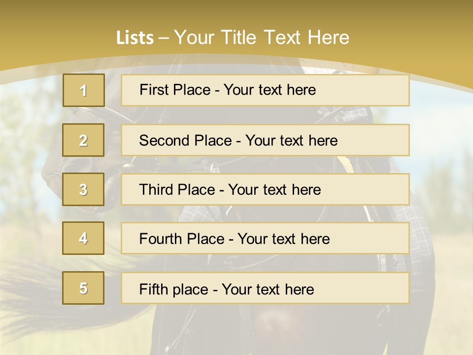Cloudy Female Portrait PowerPoint Template